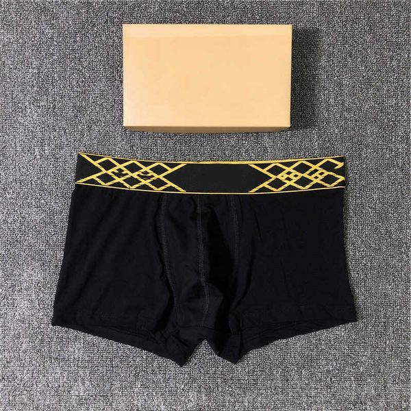 

роскошные мужские дизайнерские боксеры мода 2020 новое поступление мужской бренд нижнее белье c0py письмо l0g0 дизайнерские трусы 6 цветов р, Black;white