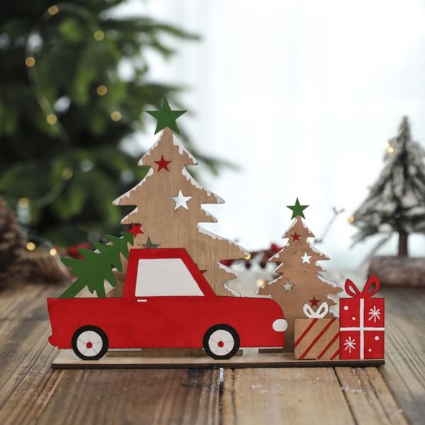 

puzzle decoration cute children toys festive party supplies xmas style wooden puzzle christmas diy wooden al