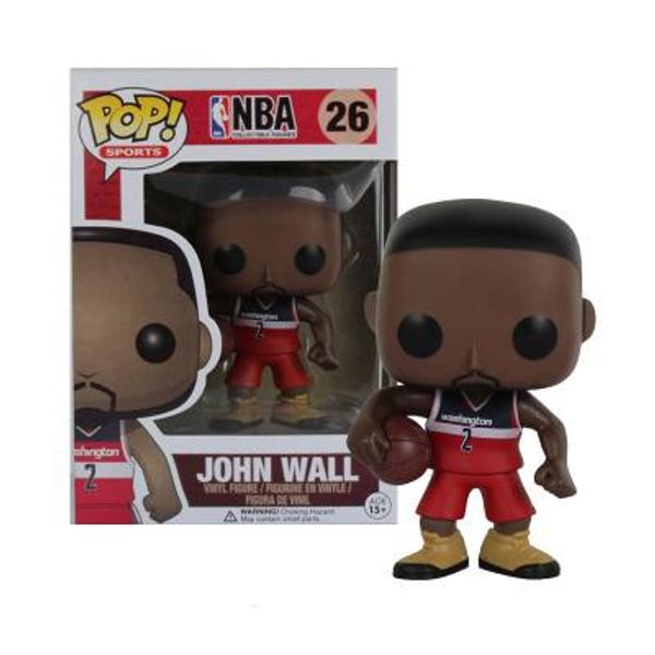 

cutetoyss funko pop basketball star john wall -action figure collectible model toy for fans design