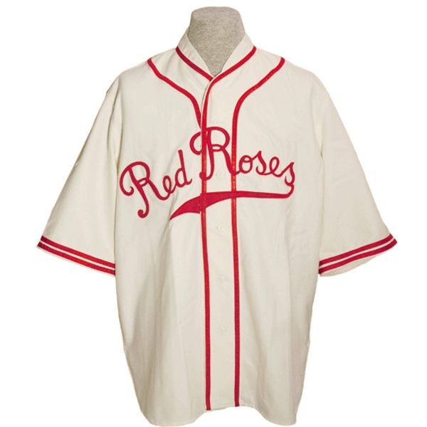 

Lancaster Red Roses 1941 Home Jersey 100% Stitched Embroidery Logos Vintage Baseball Jerseys Custom Any Name Any Number Free Shipping