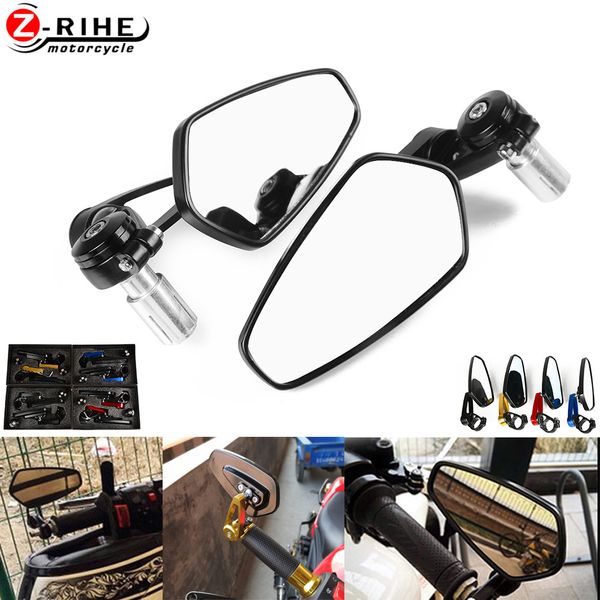 

7/8"" 22mm universal motorcycle for gsxs gsx-s 1000/1000f 2015-2016 rearview mirror handle bar end side mirrors