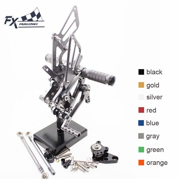

cnc motorcycle rear set footrest foot pegs rest footpegs rearset forhonda cbr1000rr cbr 1000 rr 2004-2007 cbr600 rr 2003-2006