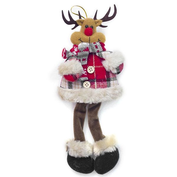 

christmas doll decorations small gifts santa claus bear elk deer snowman ornament