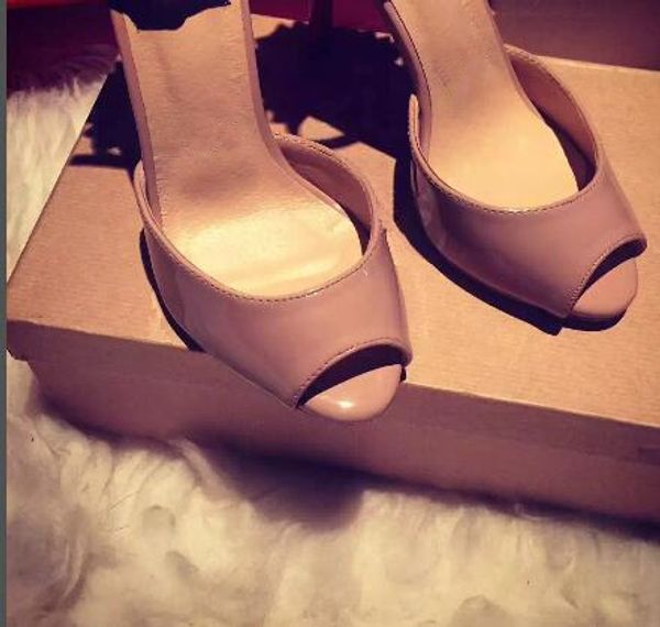 

2019 women spikes shoes red bottoms high heels pointed toe red sole pumps come with logo dust bags wedding shoes cs05, Black