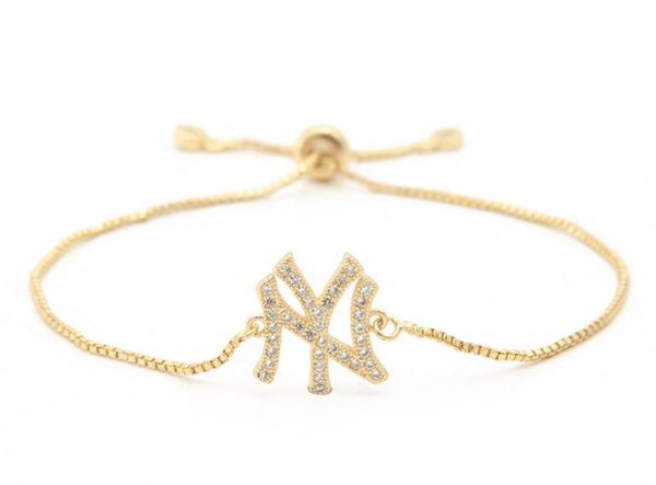 

gold silver chain micro pave cz zircon cubic zirconia bracelet rope adjusted macrame round bangle th4234 letters fashion jewelry, Black