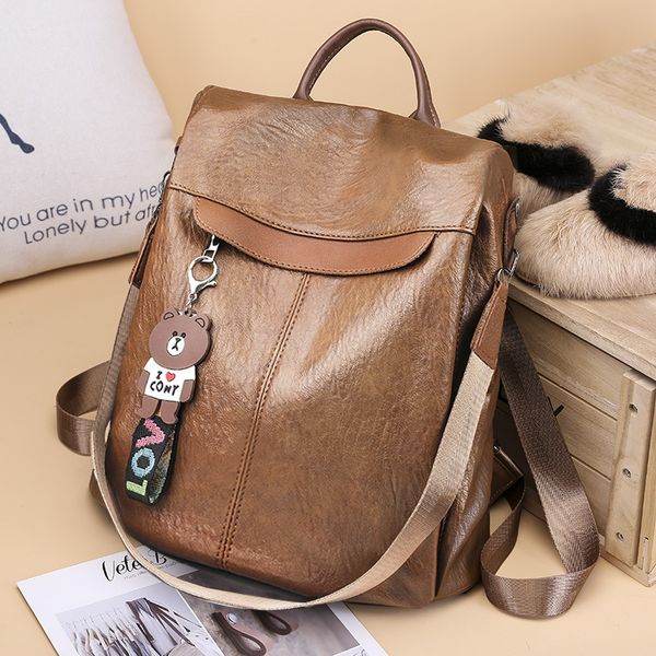 

рюкзак женский 2020 новый стиль японский и корейский стиль мода повседневная рюкзак большая емкость дорожная сумка