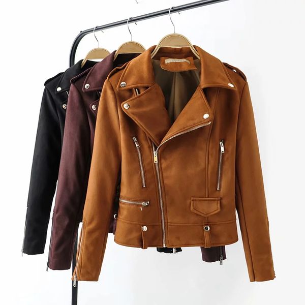

klacwaya suede jackets kl9811pt, Black