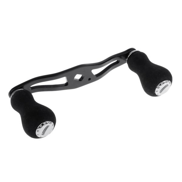 

aluminum alloy fishing reel handle diy for drum raft reel replacement black