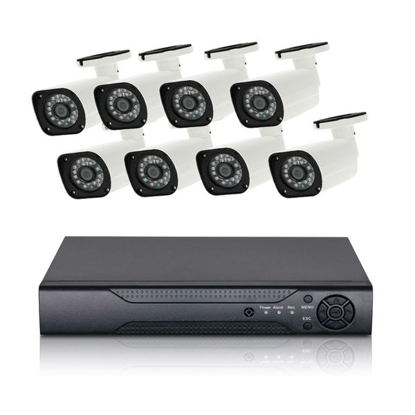 

8ch ahd dvr surveillance system 1080p ahd camera set hd cctv dvr recorder for home security
