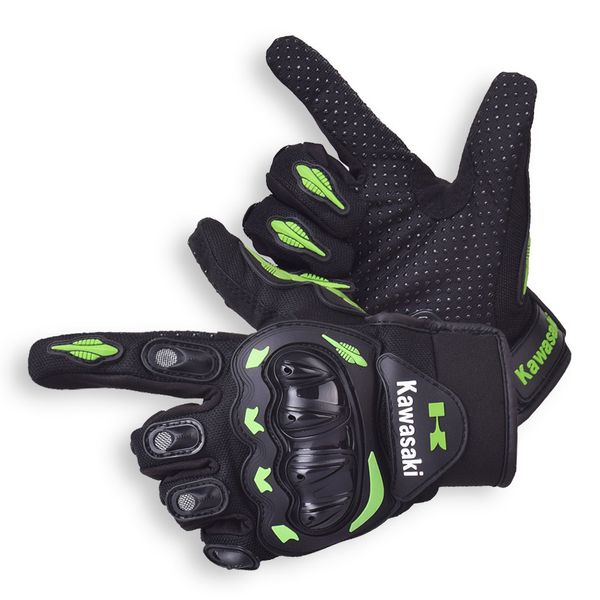 

Перчатки для мотоциклистов Kawasaki Мотокросс Guantes Moto Motocicleta Luvas Велоспорт Перчатки для горного велосипеда Gants Мотоцикл