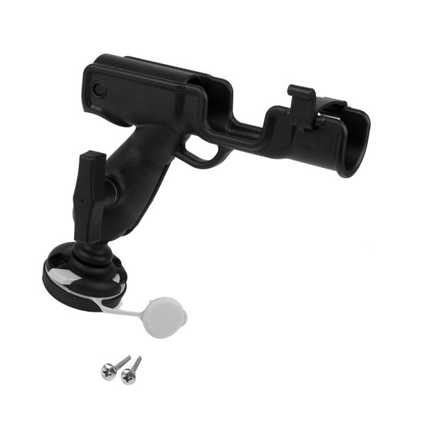 

adjustable fishing rod holder boat mount rack kayak side flush tackle marine