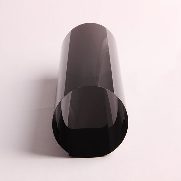

no fading 5% vlt dark black color window tinted film nano ceramic film