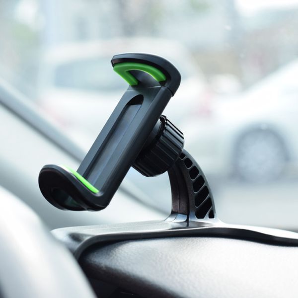 

universal adjustable car dashboard mount phone holder easy clip mount stand auto phone gps display bracket