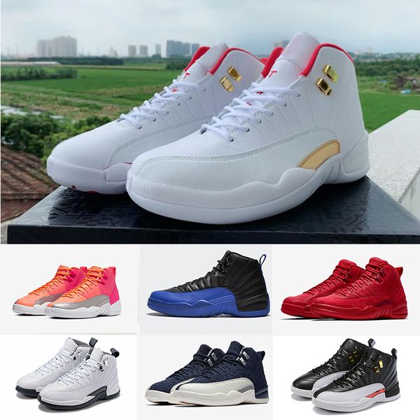 

punch 12 12s mens basketball shoes fiba racer pink international flight game royal reverse taxi designer shoes sport sneakers trainers
