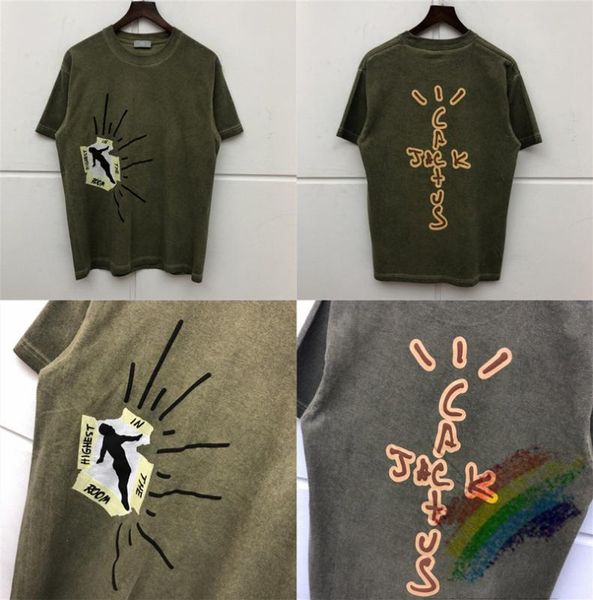 

travis scocactus jack highest in the room t shirt men women travis scoastroworld t-shirt tees, White;black