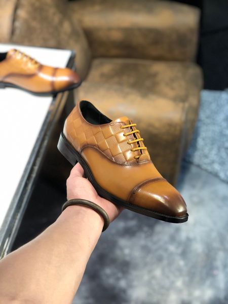 

italian luxury designer leather dress shoes leather wedding party men shoes suede fashion loafers heel shoes size 38-44, Black