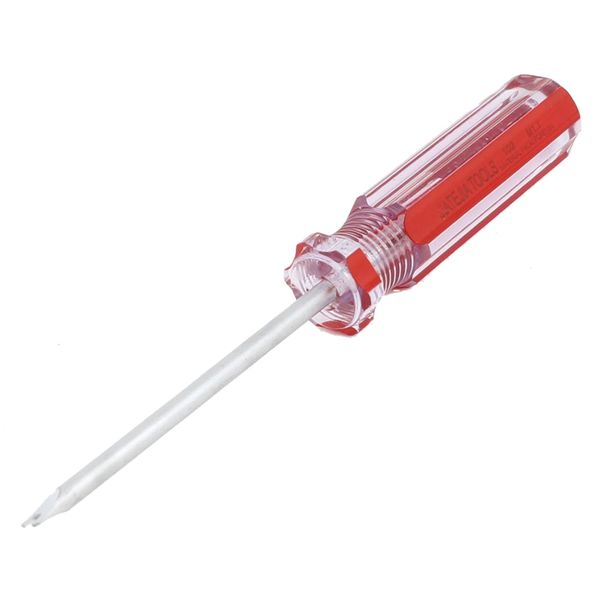 

red clear plastic handle 2mm magnetic tip spanner screwdriver