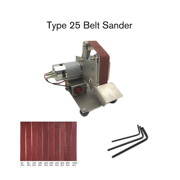 

multifunctional grinder mini electric belt sander polishing grinding machine cutter edges sharpener belt grinder sanding sale