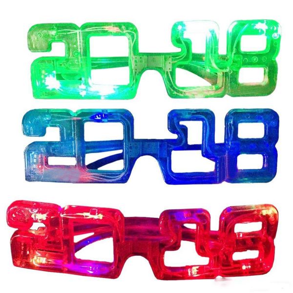 

new led glow glasses 2018 flash glasses toy dance light up led flashing glasses halloween christmas birthday party eyewear