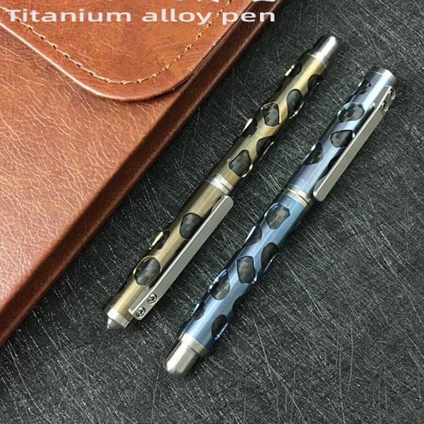

outdoor pocket self defense tc4 titanium tactical pen window breaker survival edc tool with tungsten head