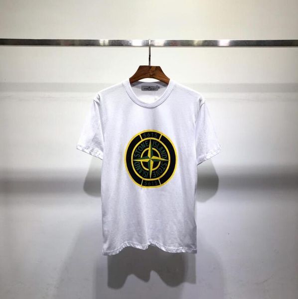 

2019 Новая Мода Хлопок Марка Печати Футболка Luxurys Одежда Мужчины женщины Футболка С