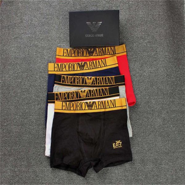 

fashion mens boxer shorts underwear for man shorts underpants male underwear casual man breathable male gay underwear shorts, Black;white