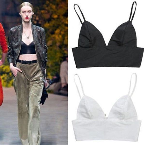 

sexy женщин v-образным вырезом cut out бюстгальтер crop бюстье корсет топы блузка топике, White