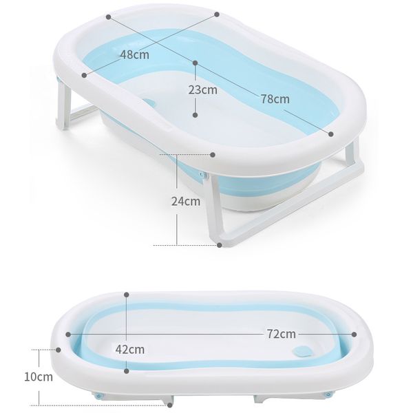 

new style foldable baby bathtub/folding baby bath tub