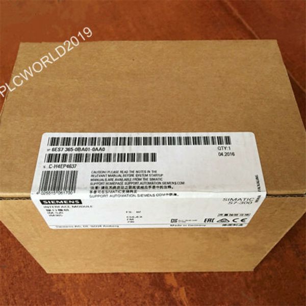 

6es7365-0ba01-0aa0 siemens interface module im365 6es7 365-0ba01-0aa0 brand new