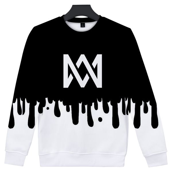 

2019 marcus and martinus hoodies bt kpop 3d sweatshirt women hoodies girl hip hop marcus & martinus 3d sweatshirt, Black