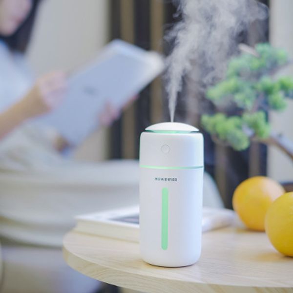 

kbaybo 350ml ultrasonic air humidifier aroma essential oil diffuser usb fogger mist maker with led night light for home car
