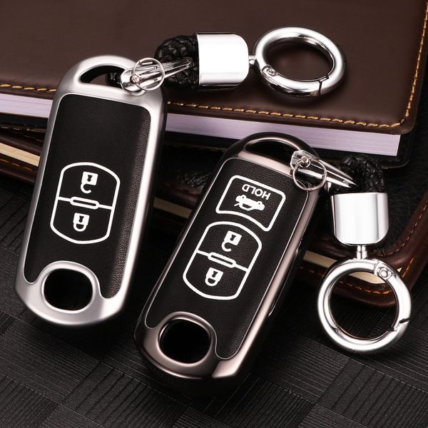 

zinc alloy+luminous car remote key case cover for 2 3 6 demio cx-3 cx3 cx-5 cx5 cx 5 cx-7 cx7 cx 7 cx8 cx-9 cx9 mx5 axela