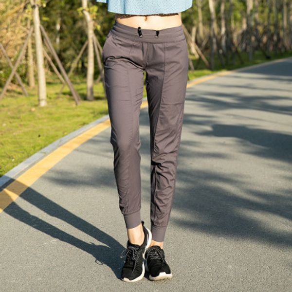 

2020 streetwear style trackpants new yoga pants with pocket loose-legged trousers quick-drying elastic sports casual pants, Black;white