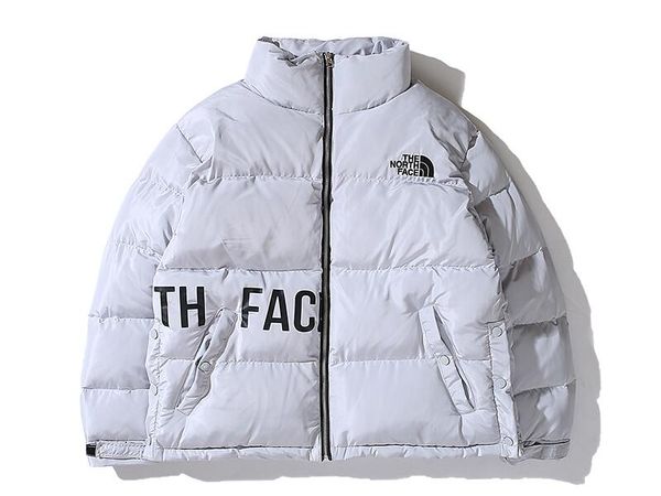 

mens down coat thenorthface letters hooded jackets womens thick coat winter windproof with tag & label 2020 new parkas 3styles, Black