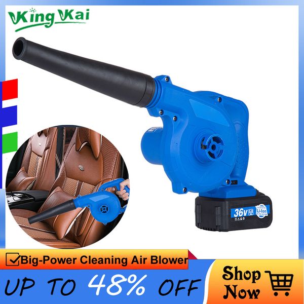 

36v cordless rechargeable lithium battery cordless blower electric air blower