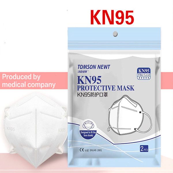 

kn95 face masks anti-fog anti-pm2.5 mouth mask n95 ffp2 ffp3 white mask 2pcs/lot
