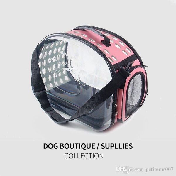 

portable full transparent pet bag dog pet cage breathable warm pet fashion convenient package dog carrier dog supplies
