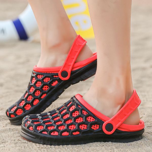 

original new garden flip flops water shoes men rubber flat summer beach aqua slipper outdoor swimming sandals gardening shoes