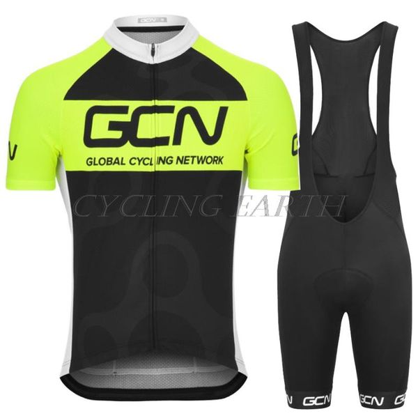 

gcn 2020 cycling jersey set summer bicycle clothing maillot ropa ciclismo mtb bike clothes sportswear suit men sportwear, Black;blue