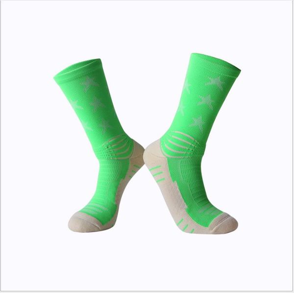 

mid-tube basketball socks, towel bottom, summer running socks, Black