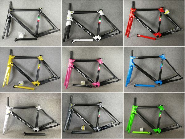 

sale 18 colors colnago c60 carbon road frames c64 concept with xs/s/m/l 3k/ud matte glossy ing