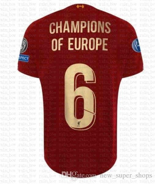 

Red 6 champion of europe gold ver ion occer jer ey mane virgil football hirt arnold firminojame milner m alah jame milner dferf