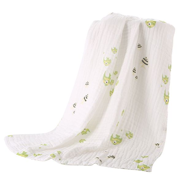 

muslin swaddle baby blankets swaddle wrap 6 layer bath towel baby bedding