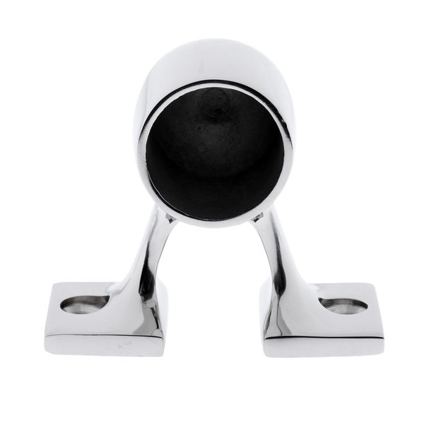 

durable 316 stainless steel boat rail 25mm/1'' end stanchion support