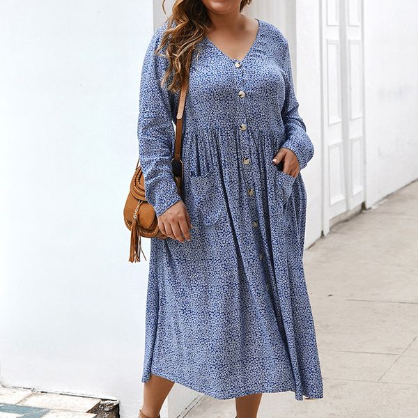 

женский верхняя одежда размера больше спальный lapa женщины boho печататься спать юбка v-образный вырез платье a-линию vestidos де фест j08, Black;pink