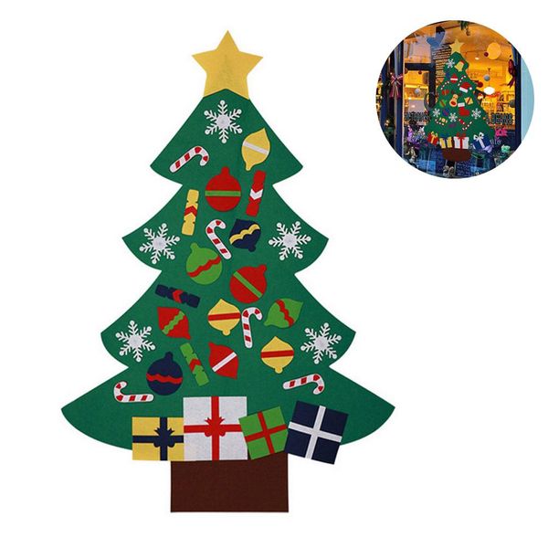 

рождество нетканые diy трехмерный окна рождественская елка, diy трехмерный дерева