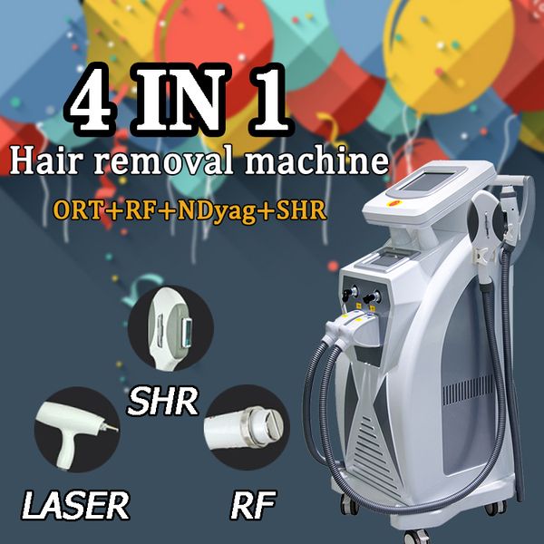

wholesale skin care rf + ipl + shr laser opt hair removal tattoo removal multifunction ipl shr hair pigment removal beauty salon machine