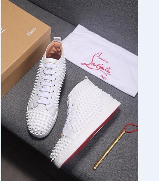 

Chri tian red bottom louboutin cl men 039 and women 039 2019 fa hion low to help ca ual red hoe neaker ize 34 46 aq1