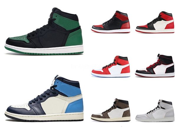 

jumpman 1 high og low fearless btg equality 1s basketball shoes bred toe men sport designer sneakers trainers #360