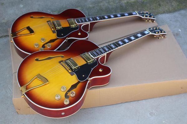

Актуальные фото Sunburst Jazz L 5 Электрогитара с полым корпусом